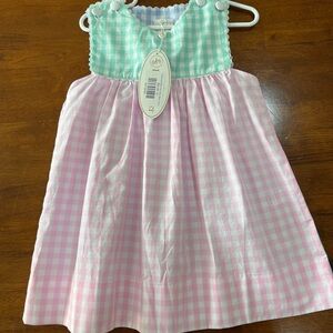 Lullaby set color block dress 2t